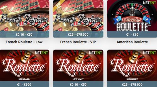 Leo Vegas Roulette Spiele